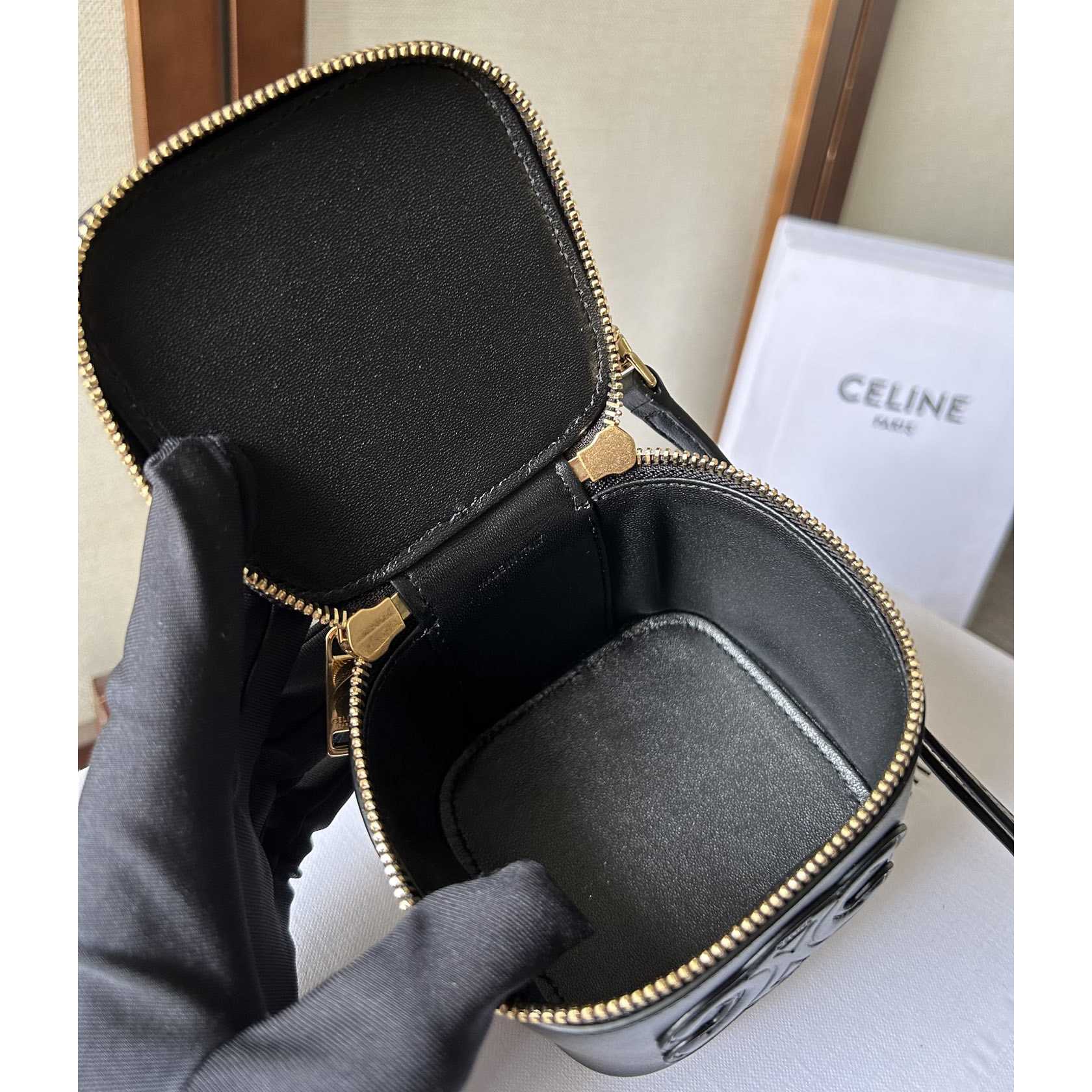 Celine Mini Vanity Case In Smooth Calfskin - EUR FASHION