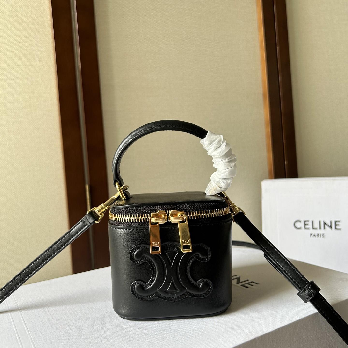 Celine Mini Vanity Case In Smooth Calfskin - EUR FASHION