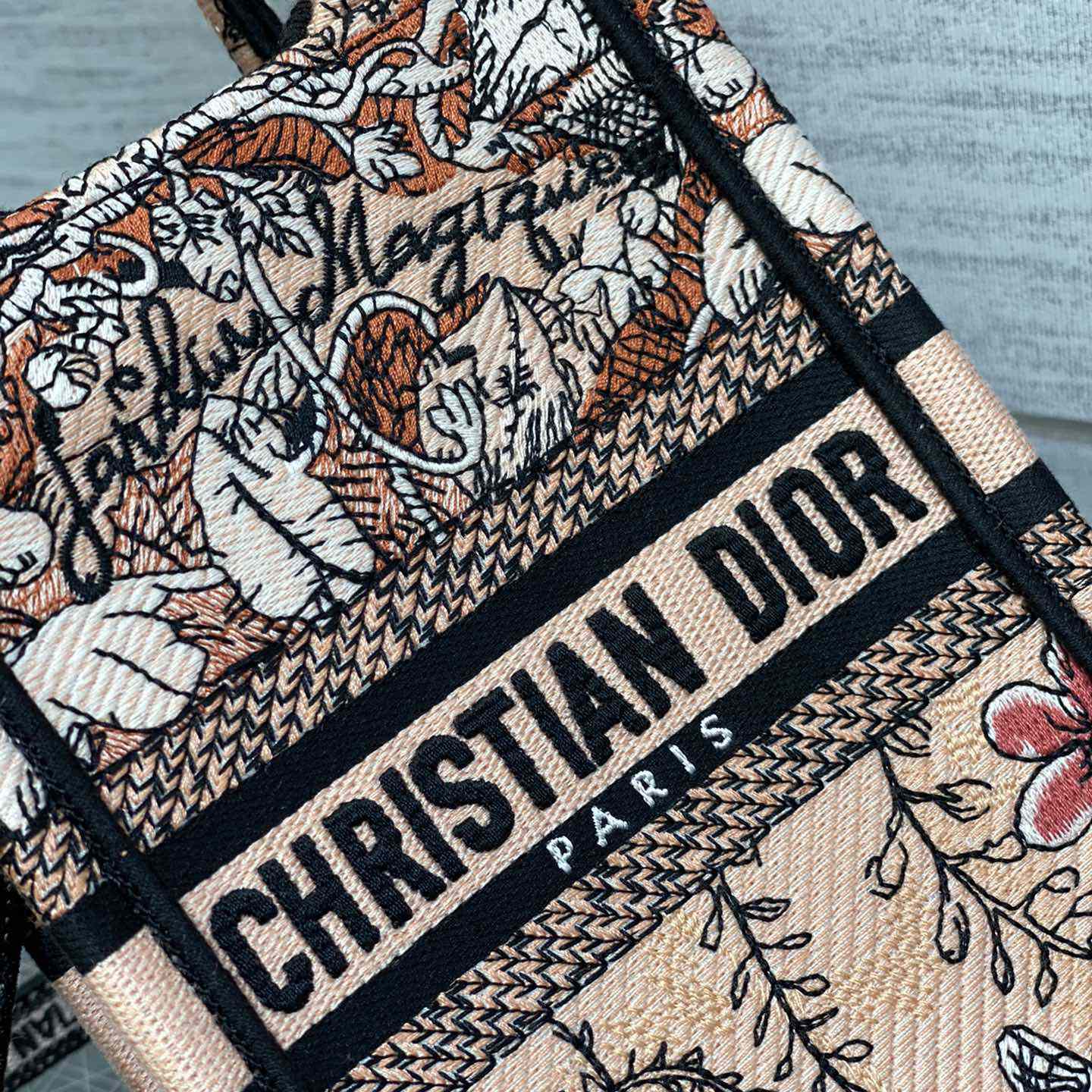 Dior Mini Dior Book Tote Phone Bag - EUR FASHION