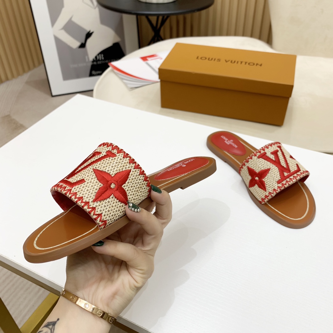 Louis Vuitton Lock It Flat Mule - EUR FASHION