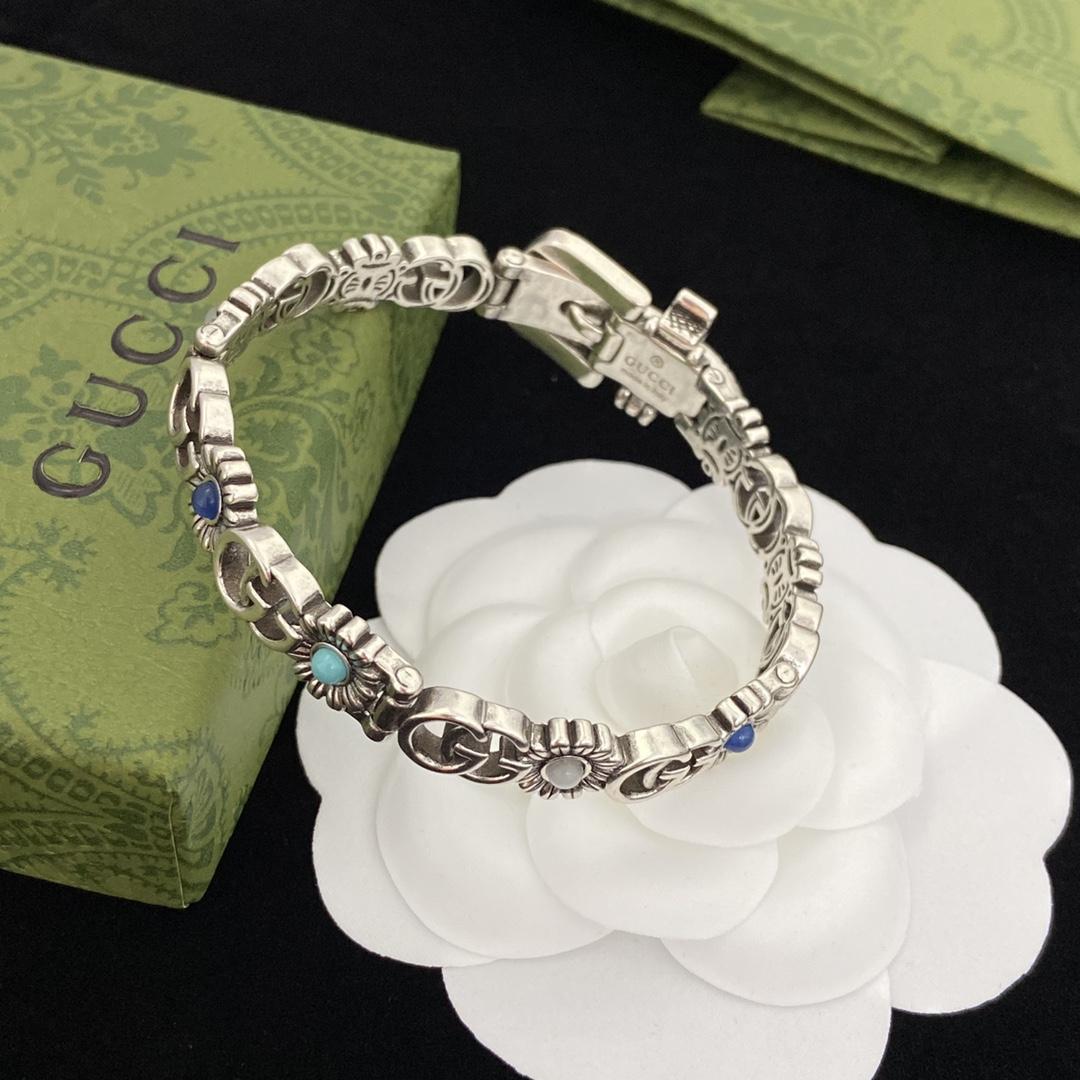 Gucci Double G Flower Bracelet - EUR FASHION