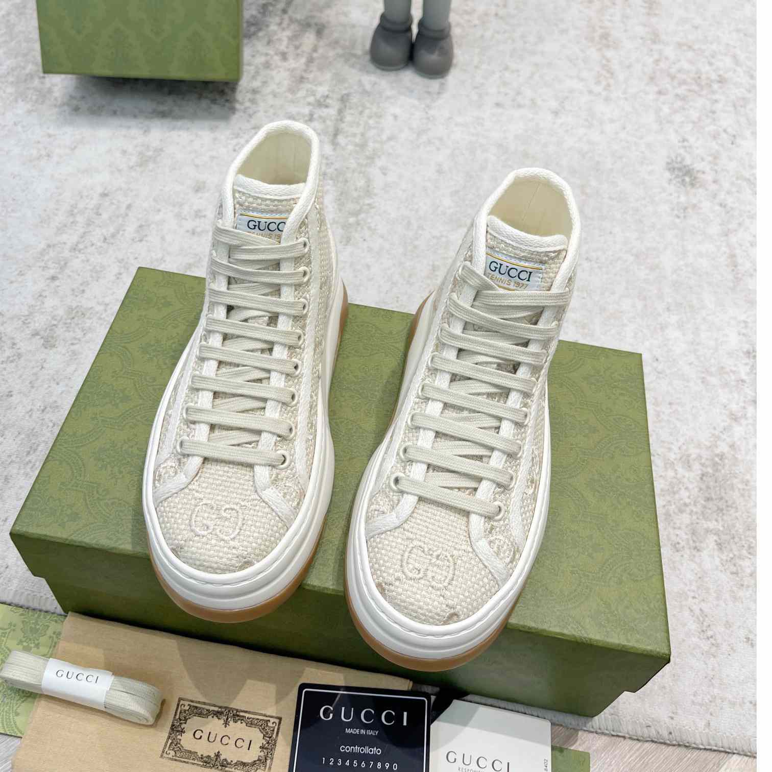 Gucci GG High Top Sneaker - EUR FASHION