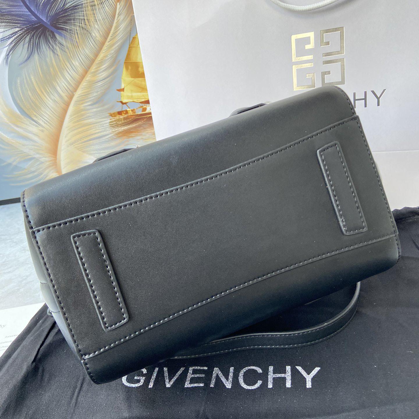 Givenchy Mini Antigona Lock Bag In Box Leather (23*27*13cm) - EUR FASHION