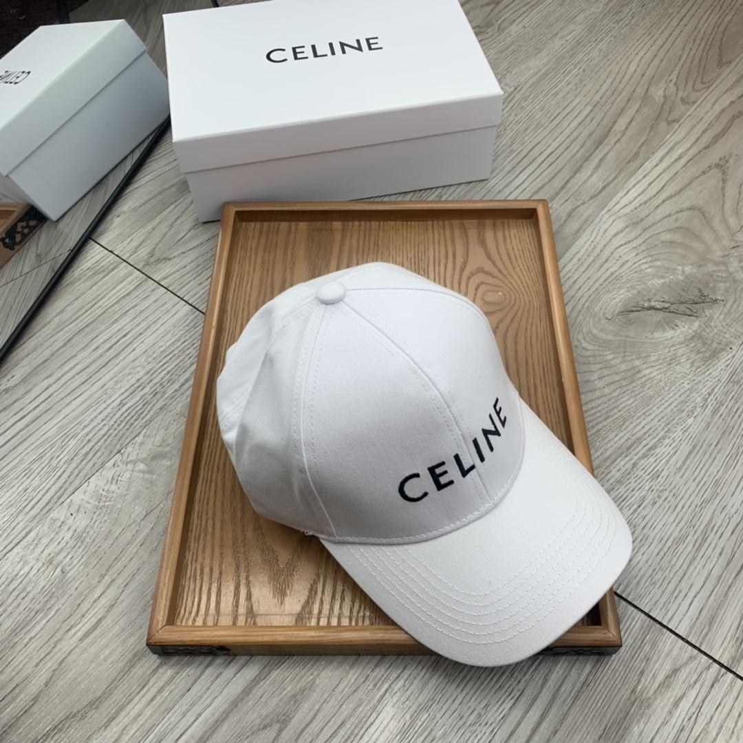 Celine Baseball Cap In Cotton - EUR FASHION