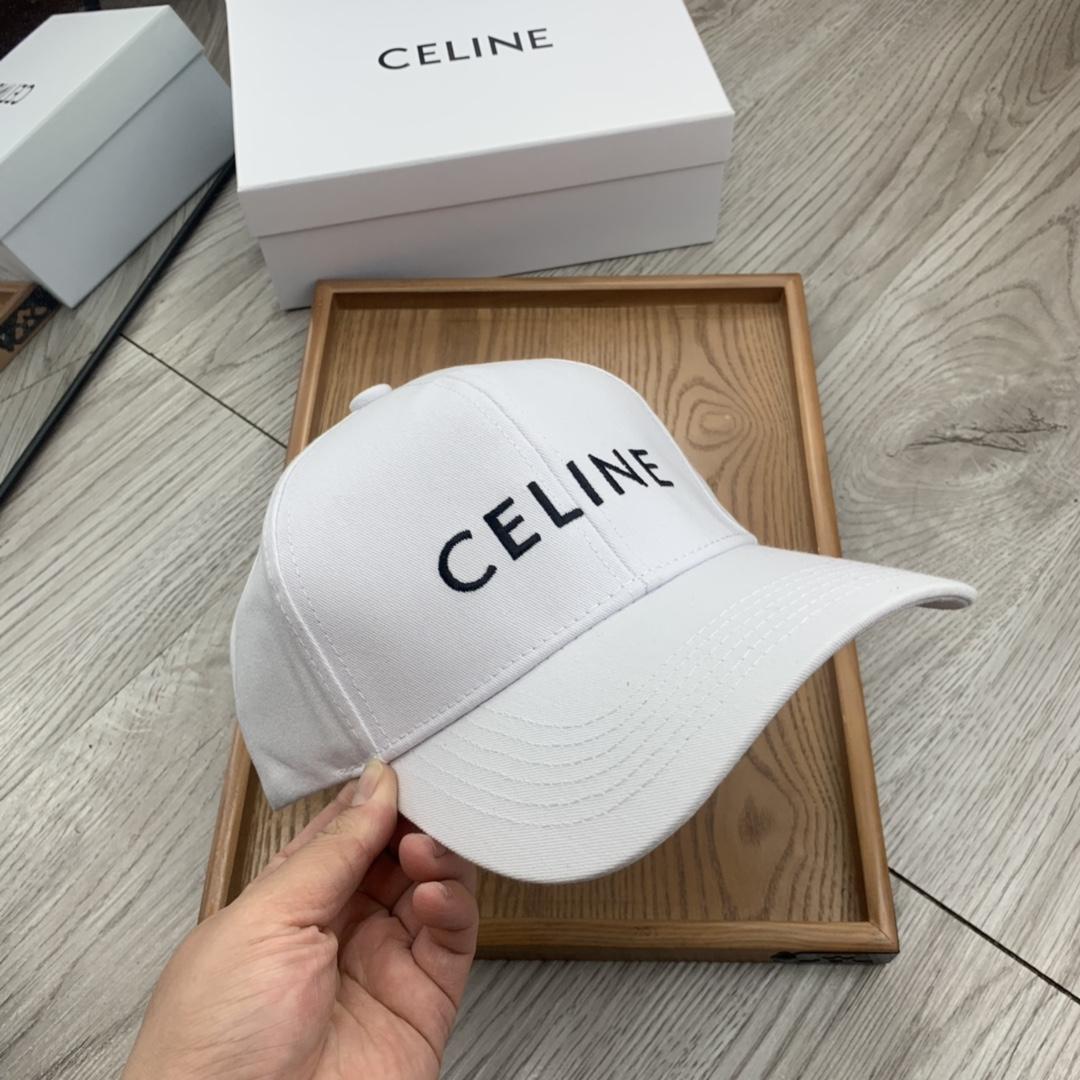 Celine Baseball Cap In Cotton - EUR FASHION