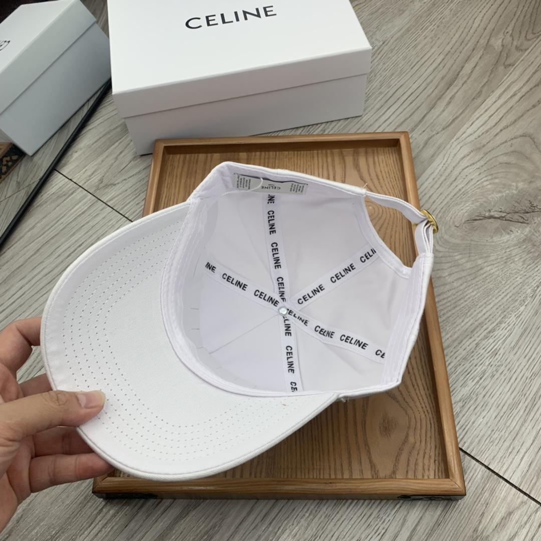 Celine Baseball Cap In Cotton - EUR FASHION