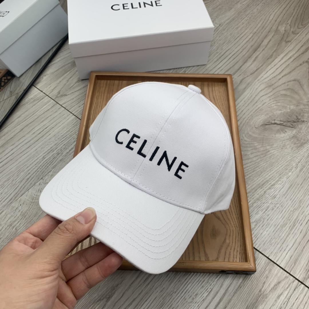 Celine Baseball Cap In Cotton - EUR FASHION