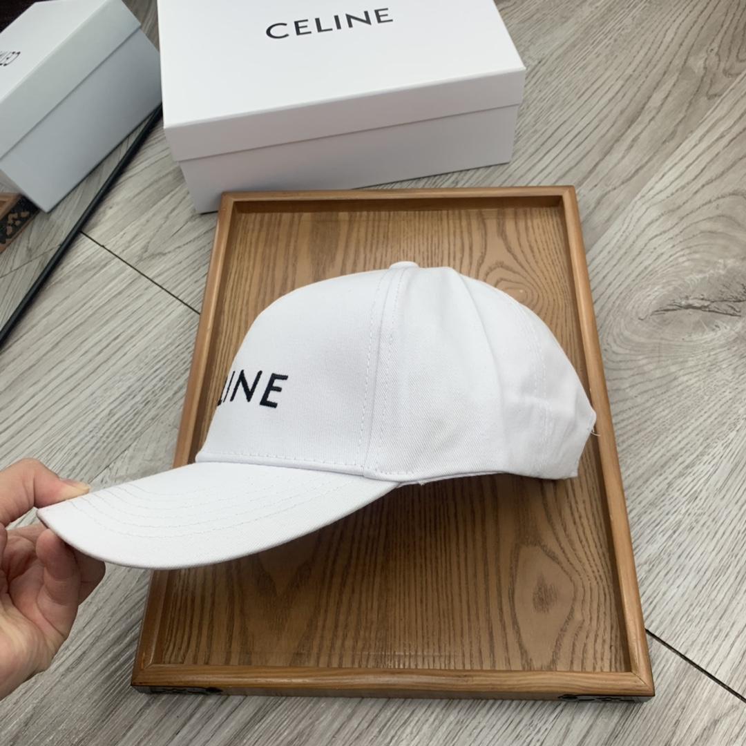 Celine Baseball Cap In Cotton - EUR FASHION