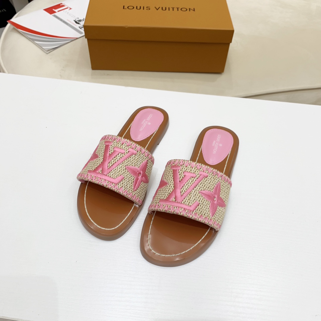 Louis Vuitton Lock It Flat Mule - EUR FASHION