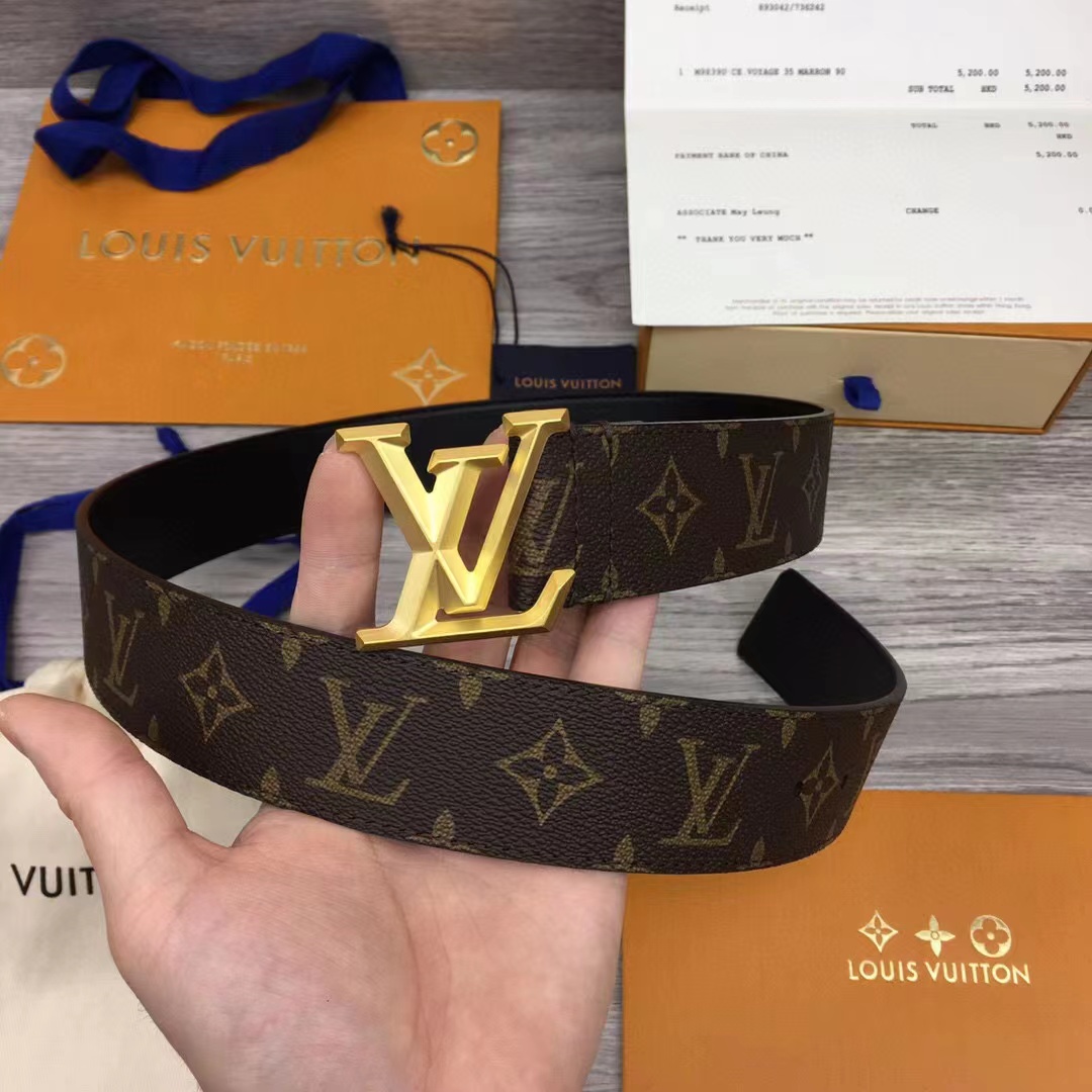 Louis Vuitton LV Initiales Reversible Belt   - EUR FASHION