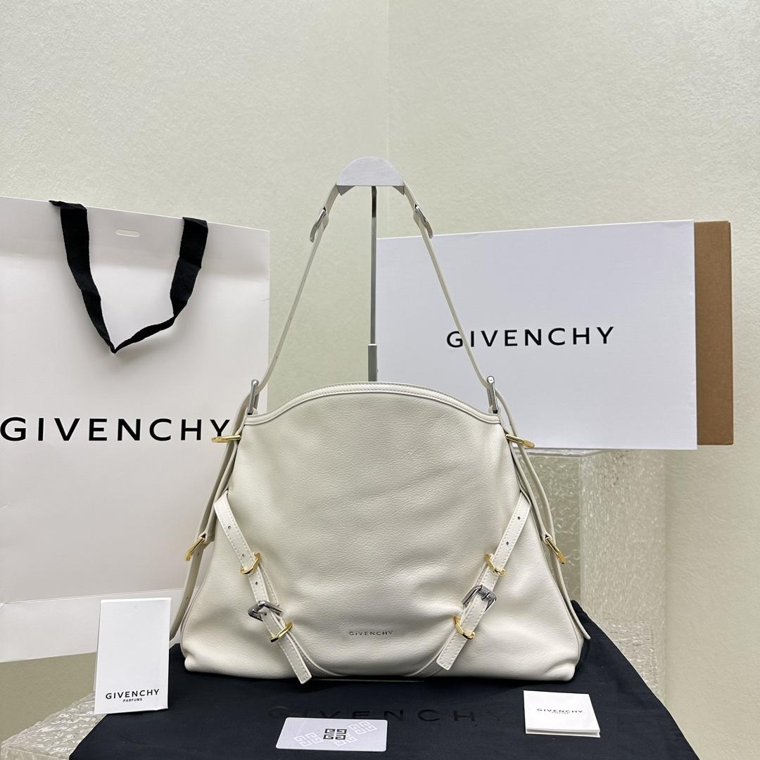 Givenchy Medium Voyou Bag In Leather(32-37-6.5cm) - EUR FASHION