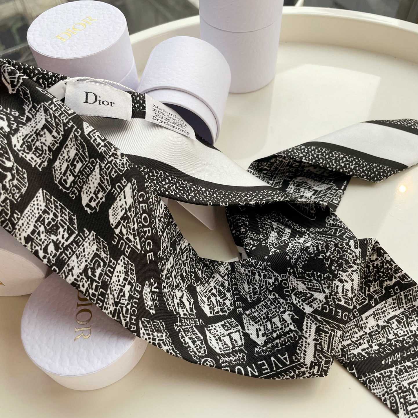 Dior Plan de Paris Mitzah Scarf  - EUR FASHION