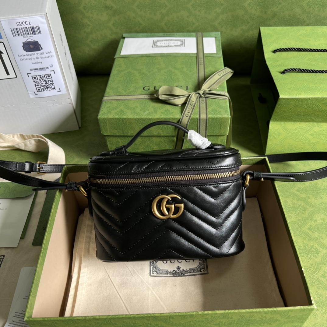 Gucci GG Marmont Mini Bag(19*13*7cm) - EUR FASHION