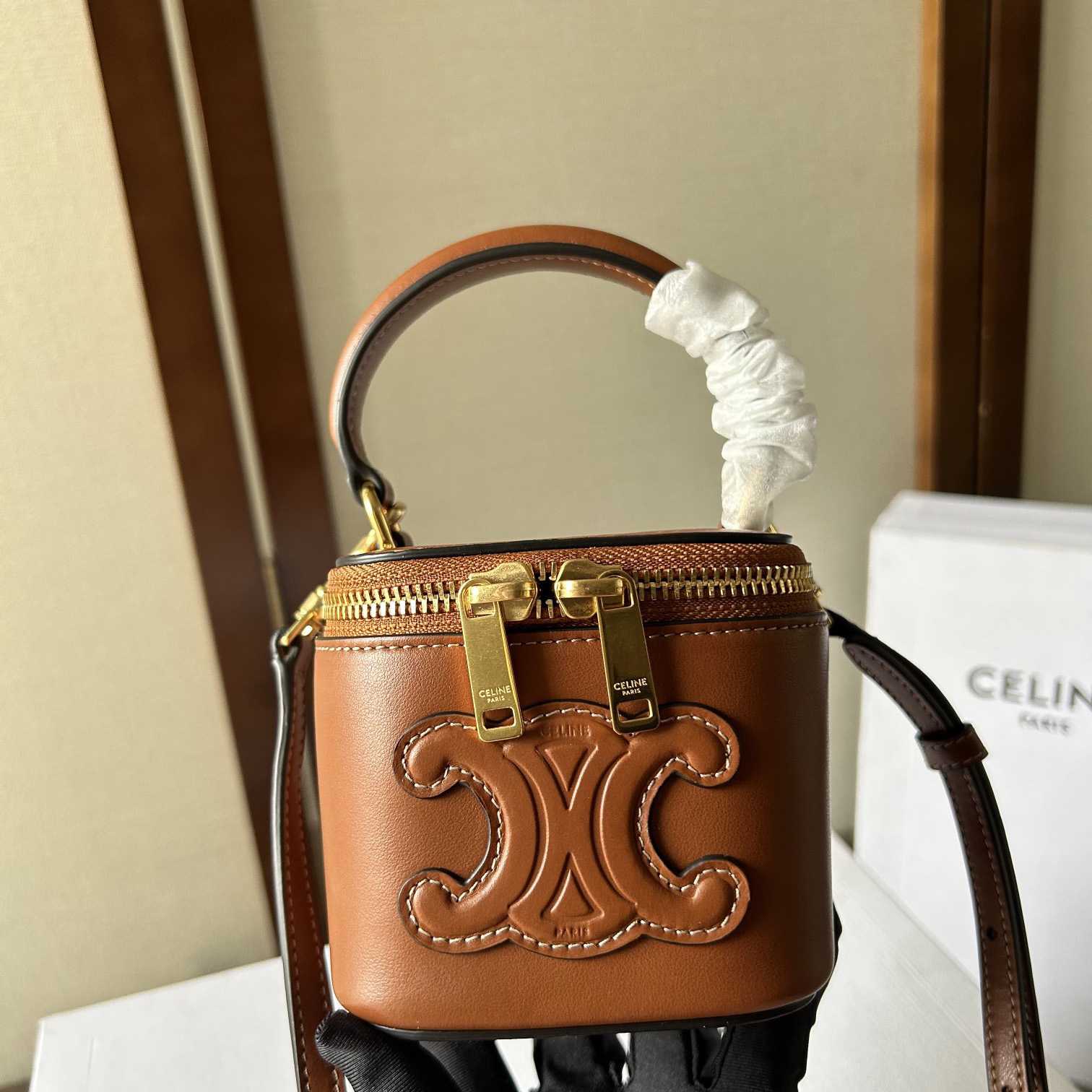 Celine Mini Vanity Case In Smooth Calfskin - EUR FASHION