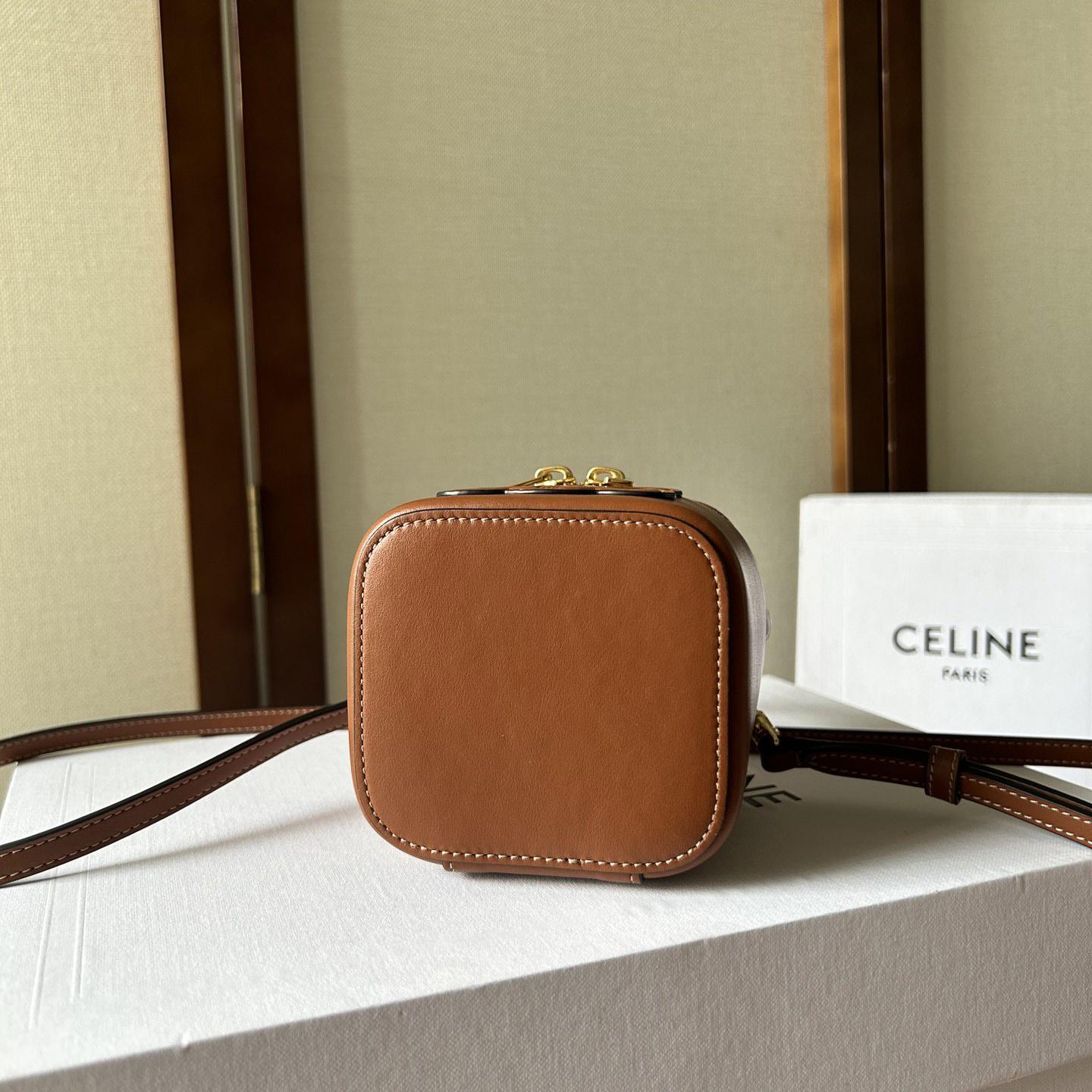 Celine Mini Vanity Case In Smooth Calfskin - EUR FASHION