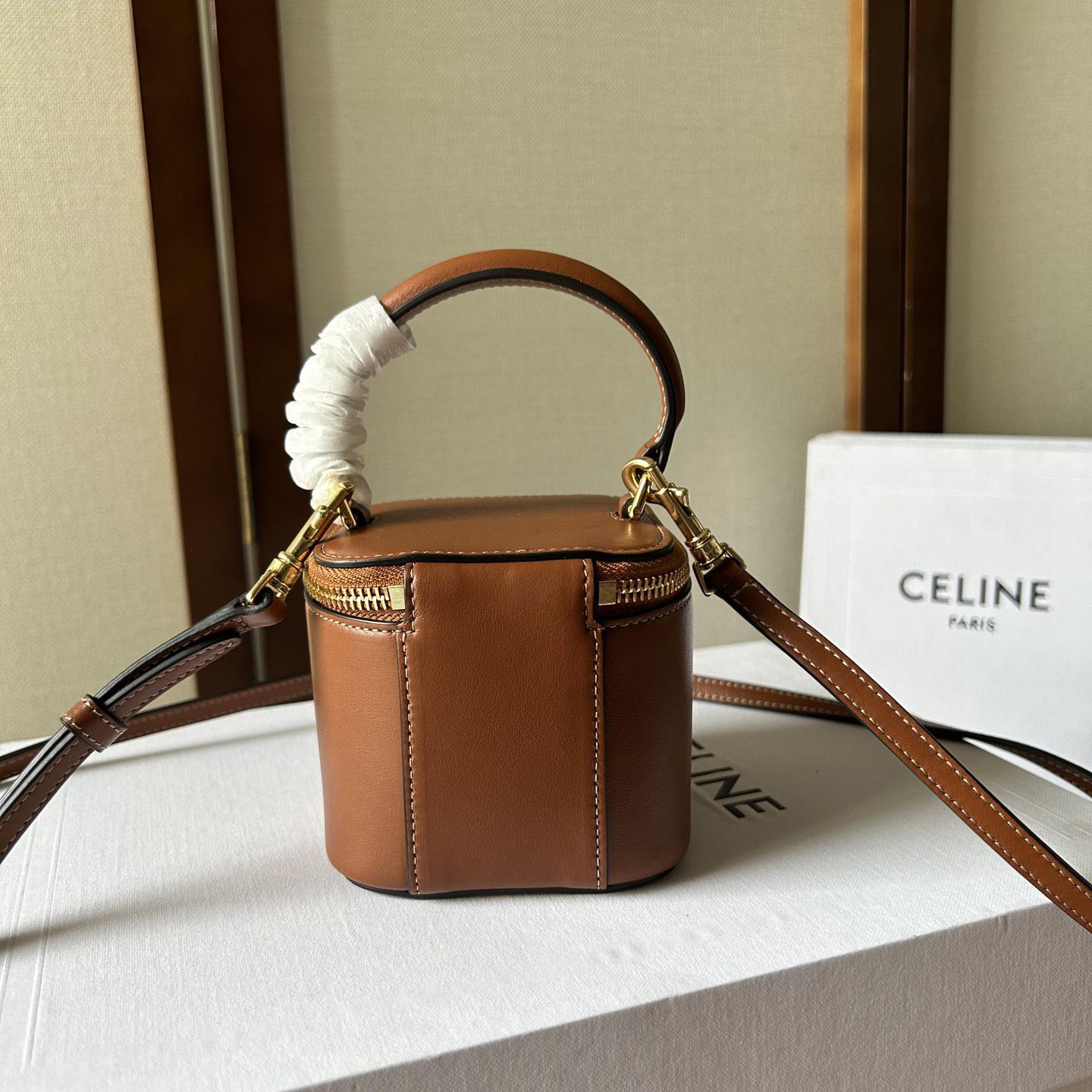 Celine Mini Vanity Case In Smooth Calfskin - EUR FASHION