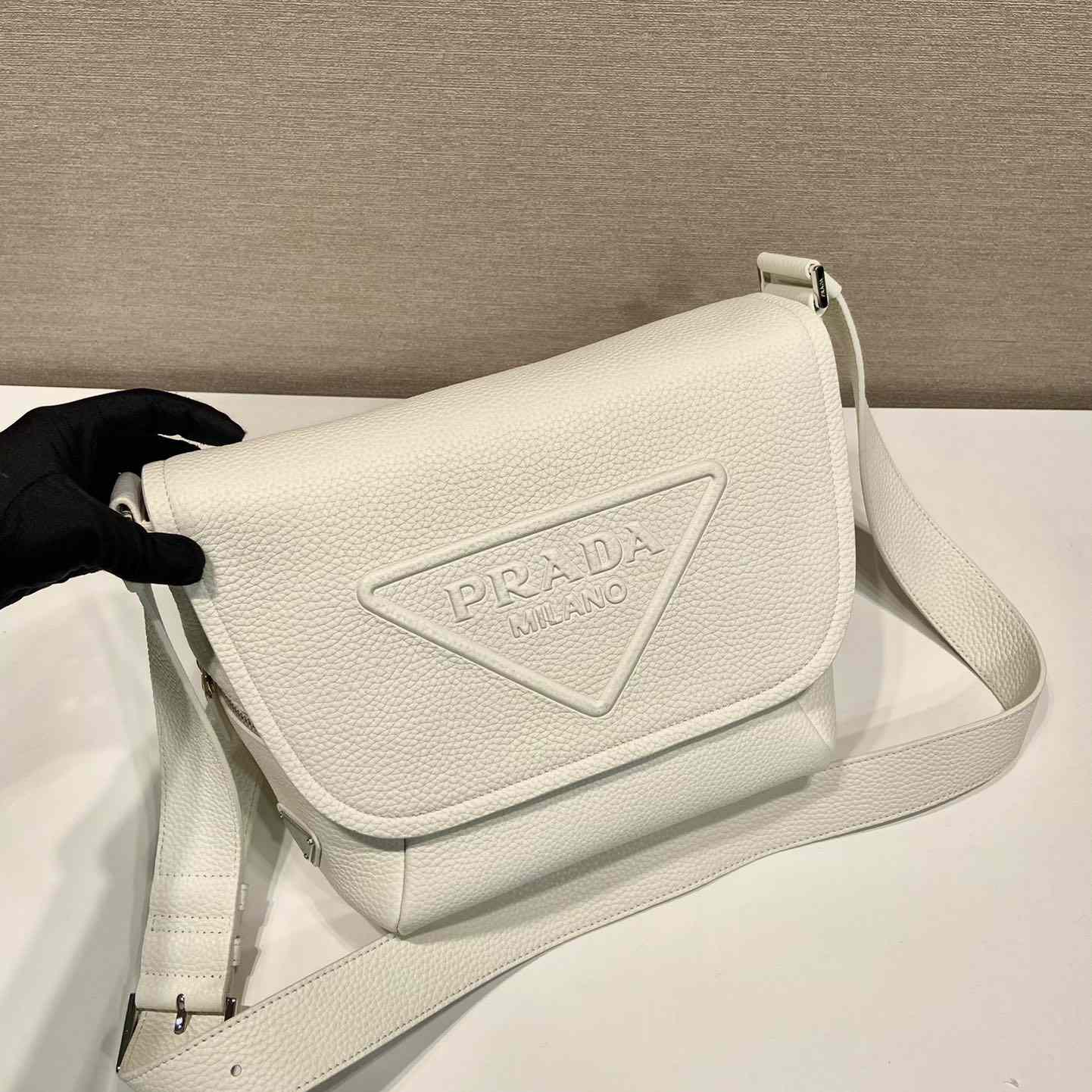 Prada Leather Bag With Shoulder Strap - EUR FASHION