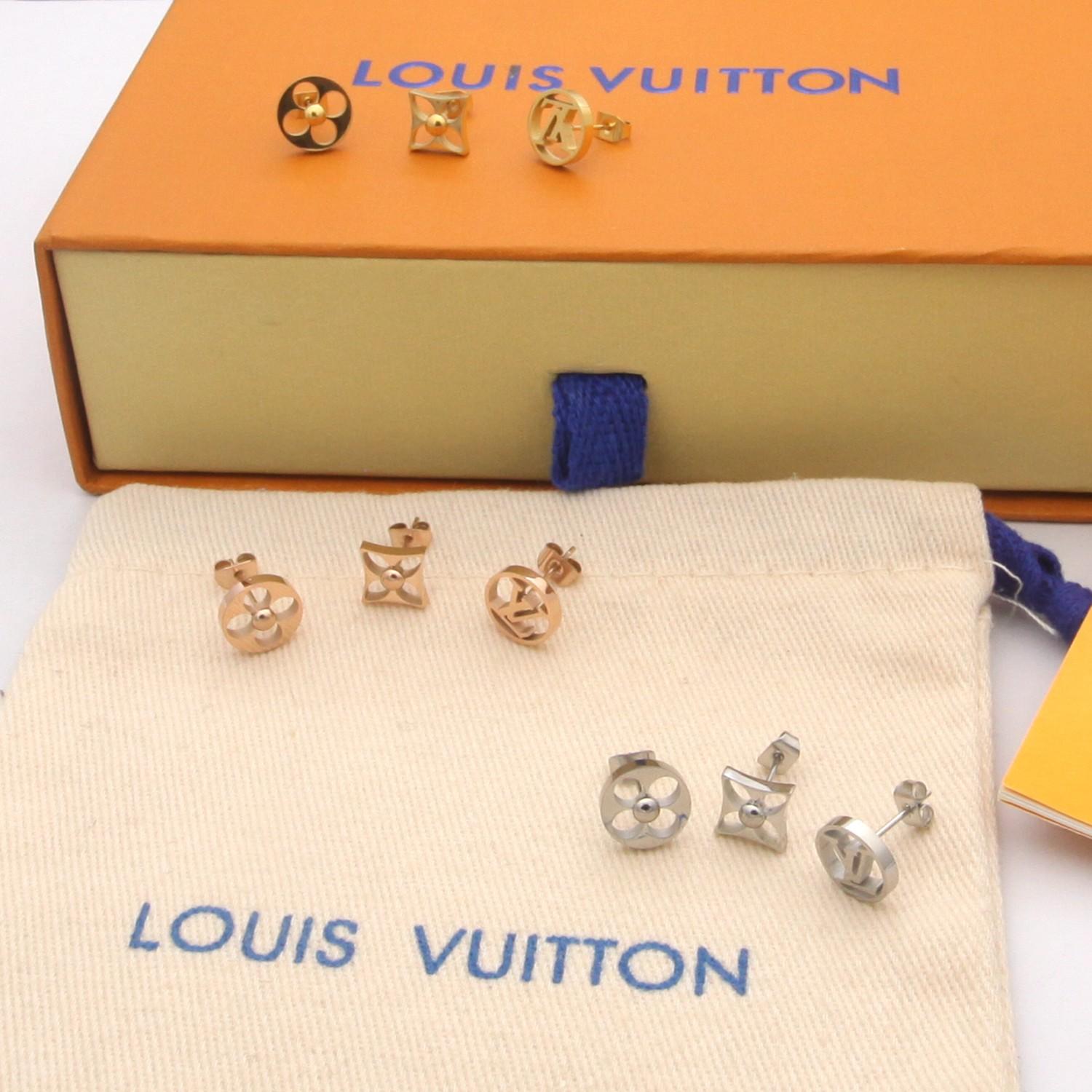 Louis Vuitton Crazy in Lock Earrings Set   M00395 - EUR FASHION