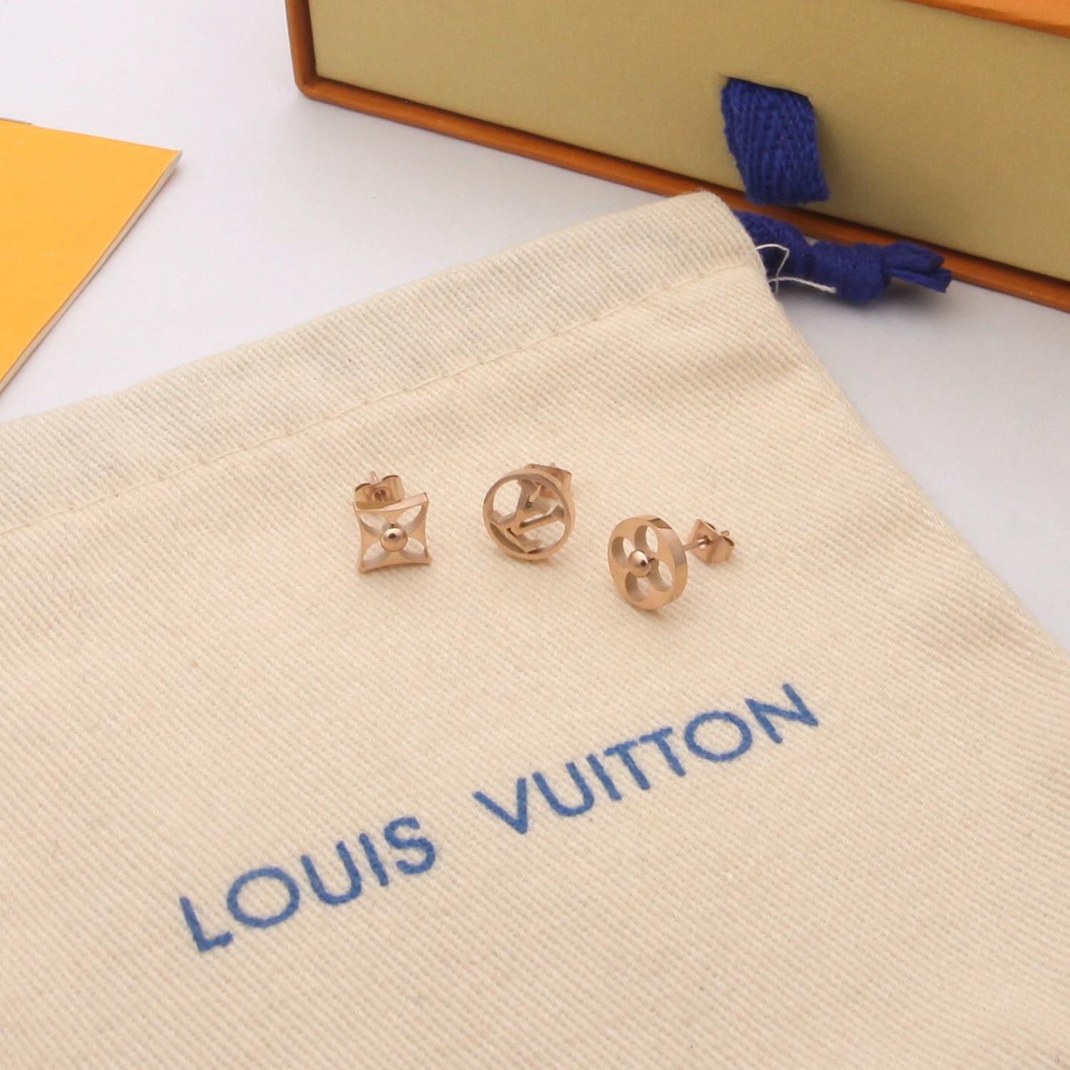 Louis Vuitton Crazy in Lock Earrings Set   M00395 - EUR FASHION