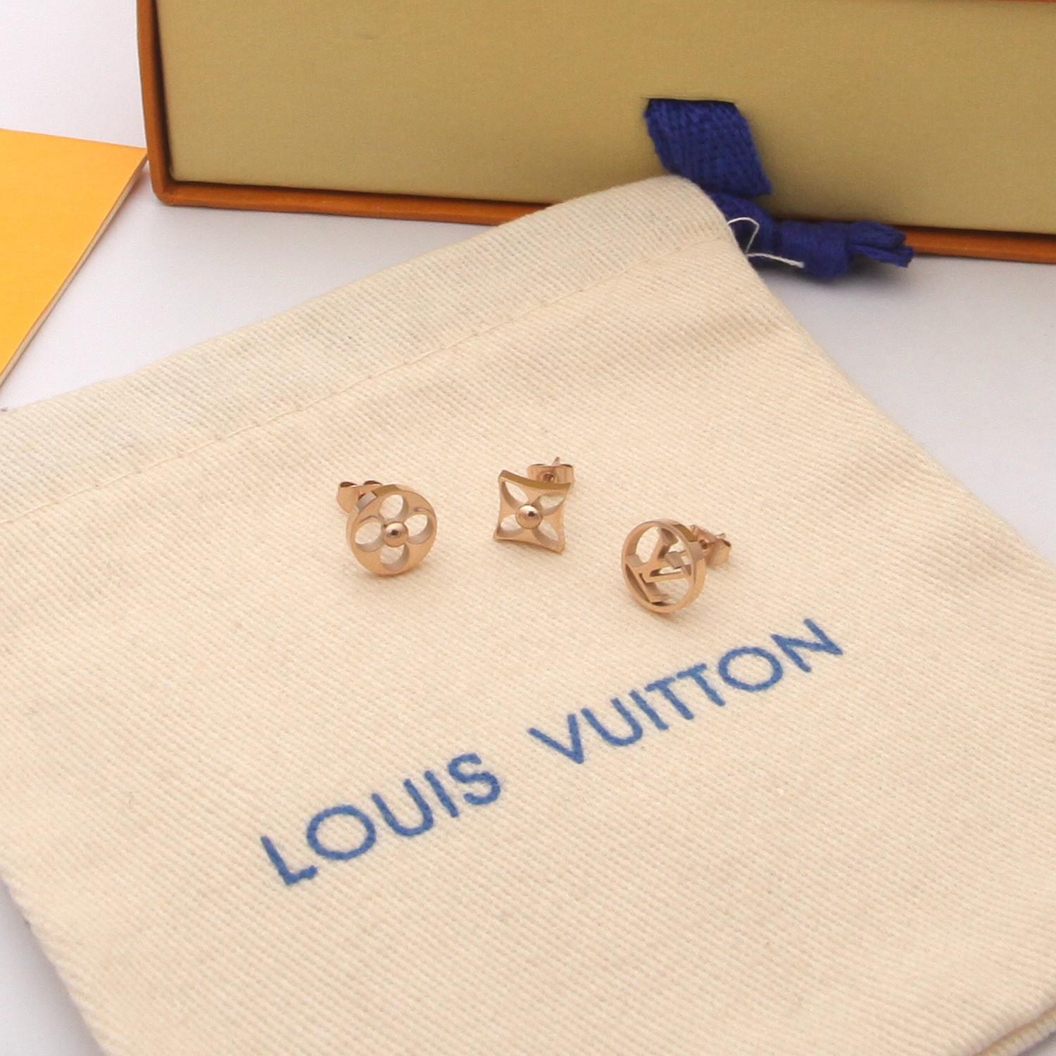 Louis Vuitton Crazy in Lock Earrings Set   M00395 - EUR FASHION