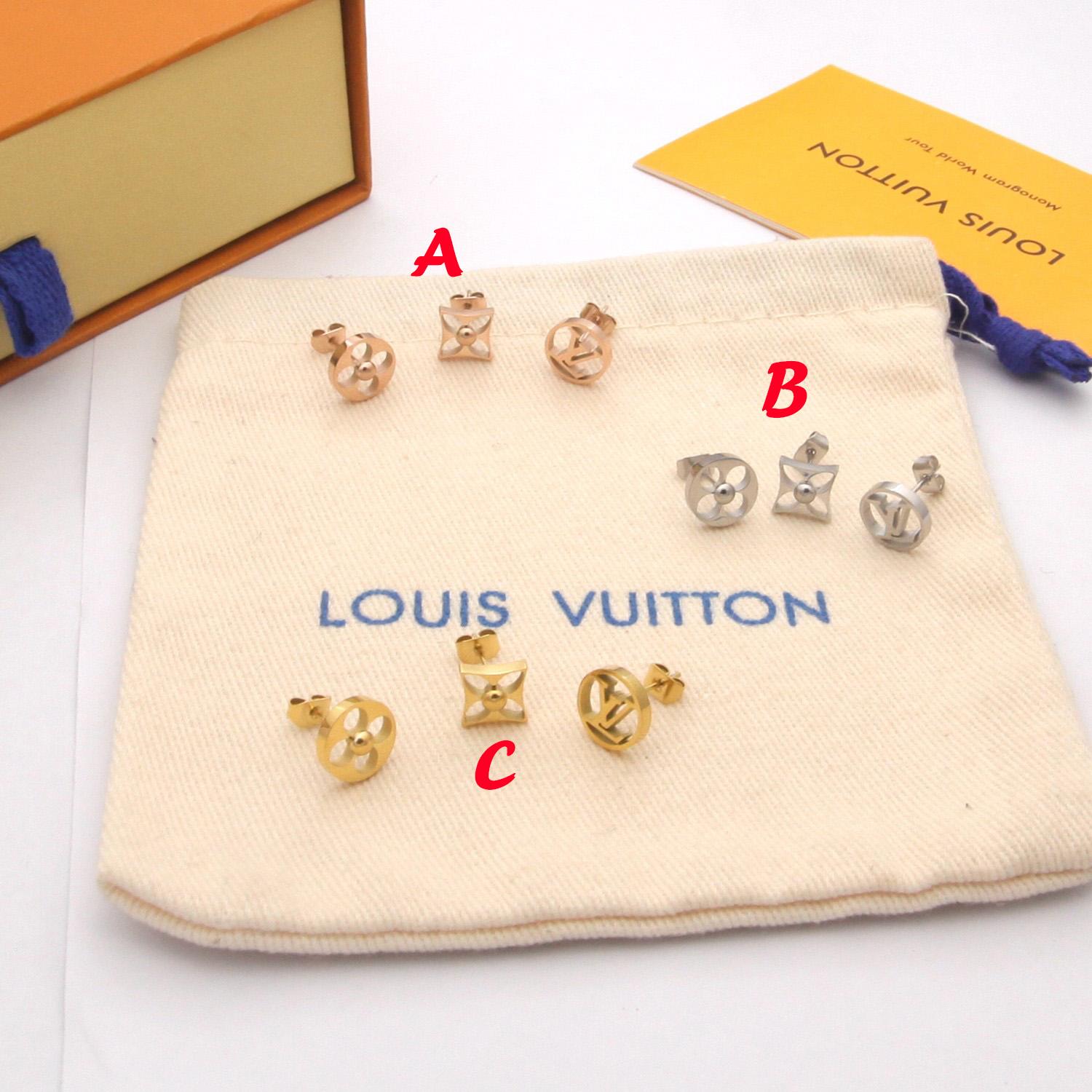 Louis Vuitton Crazy in Lock Earrings Set   M00395 - EUR FASHION