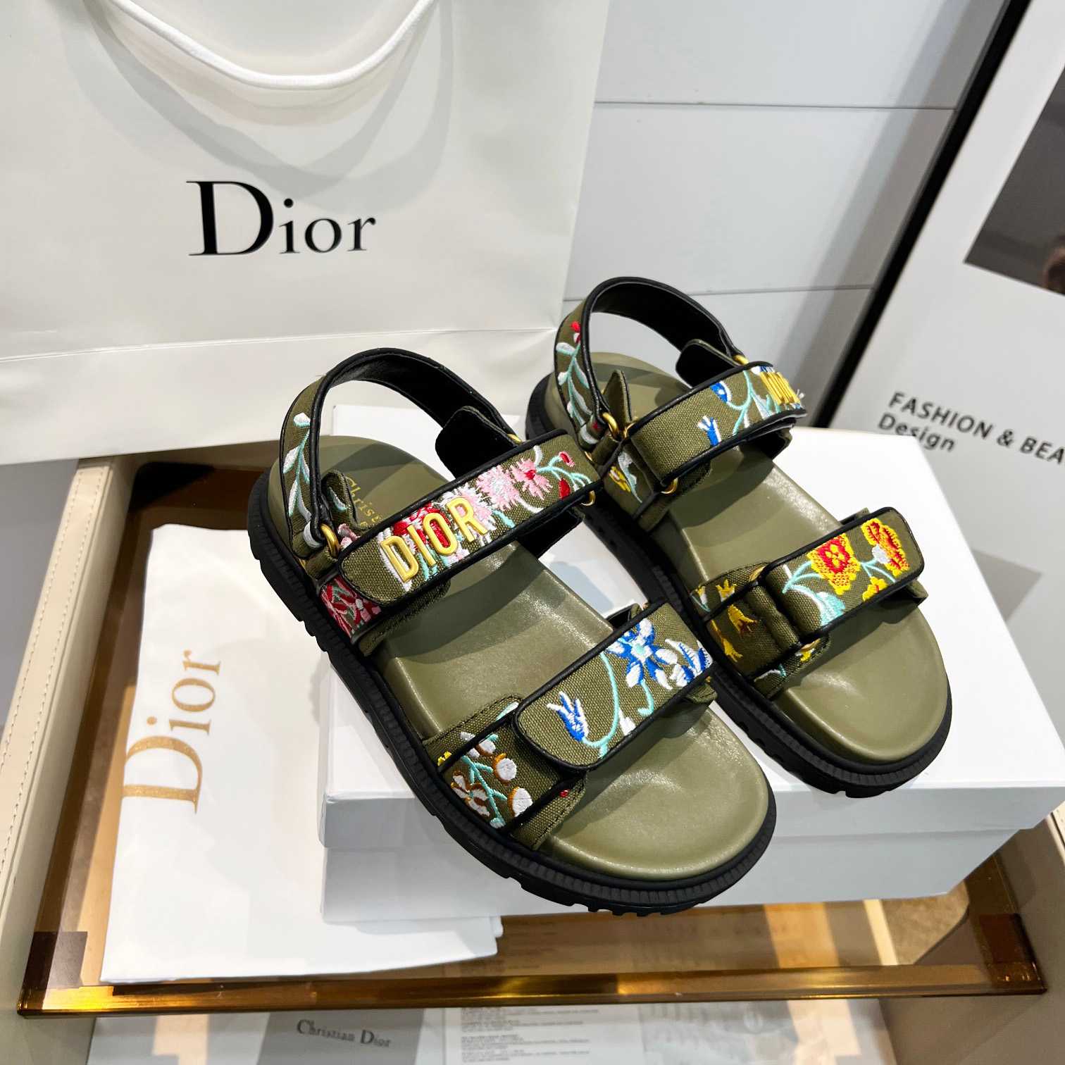 Dior Dioract Sandal - EUR FASHION