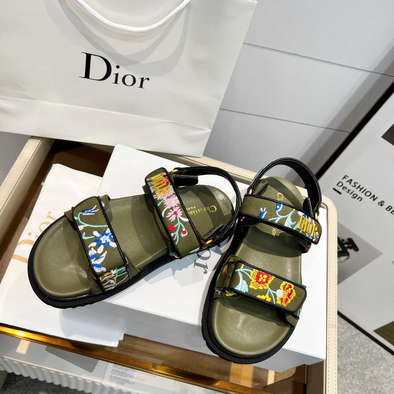 Dior Dioract Sandal - EUR FASHION