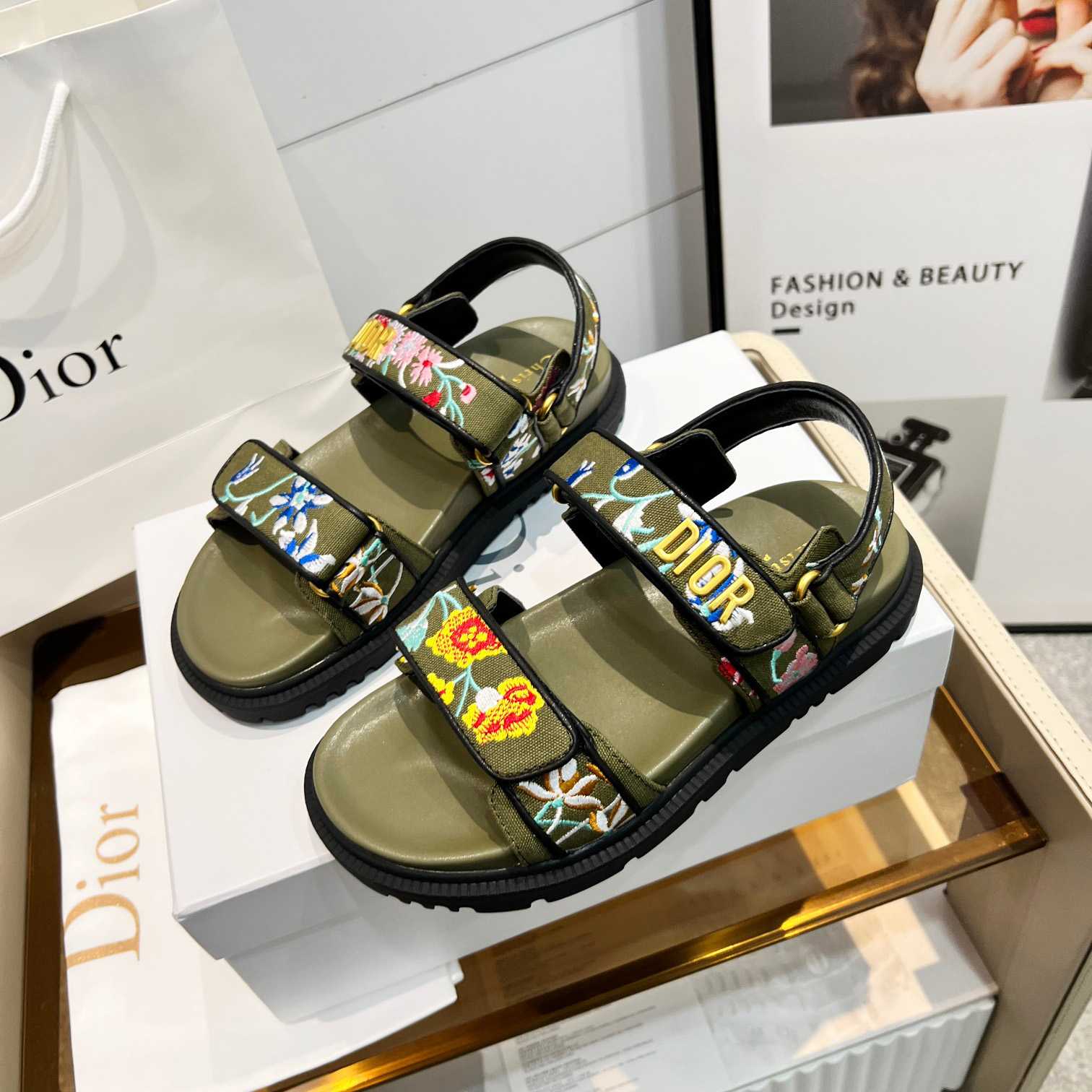 Dior Dioract Sandal - EUR FASHION