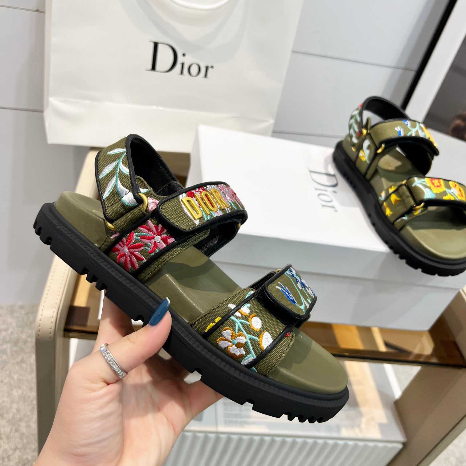 Dior Dioract Sandal - EUR FASHION