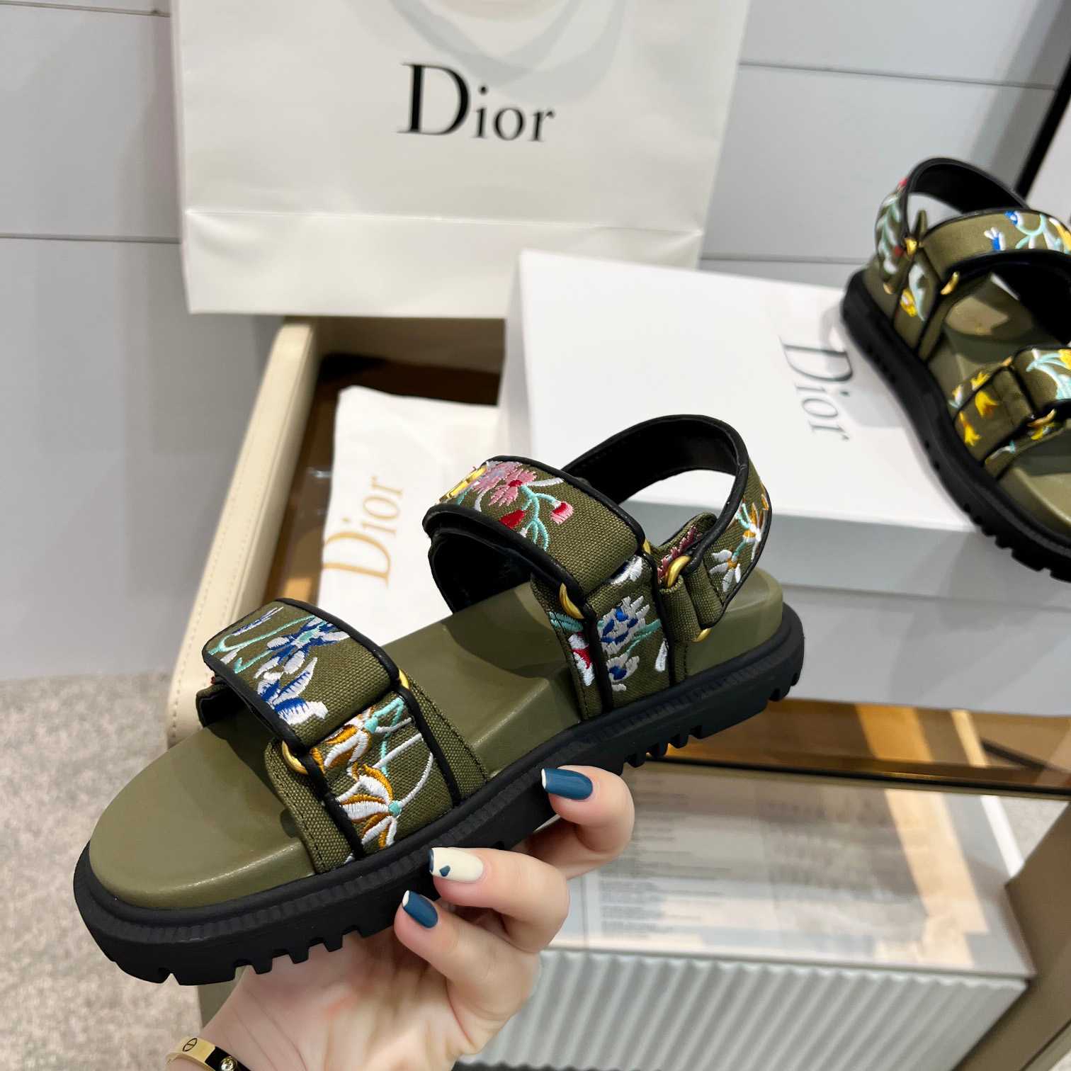 Dior Dioract Sandal - EUR FASHION