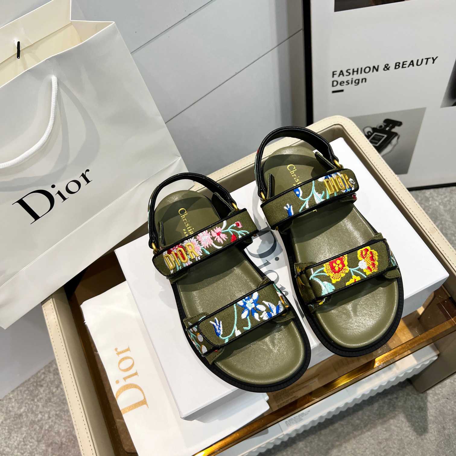 Dior Dioract Sandal - EUR FASHION