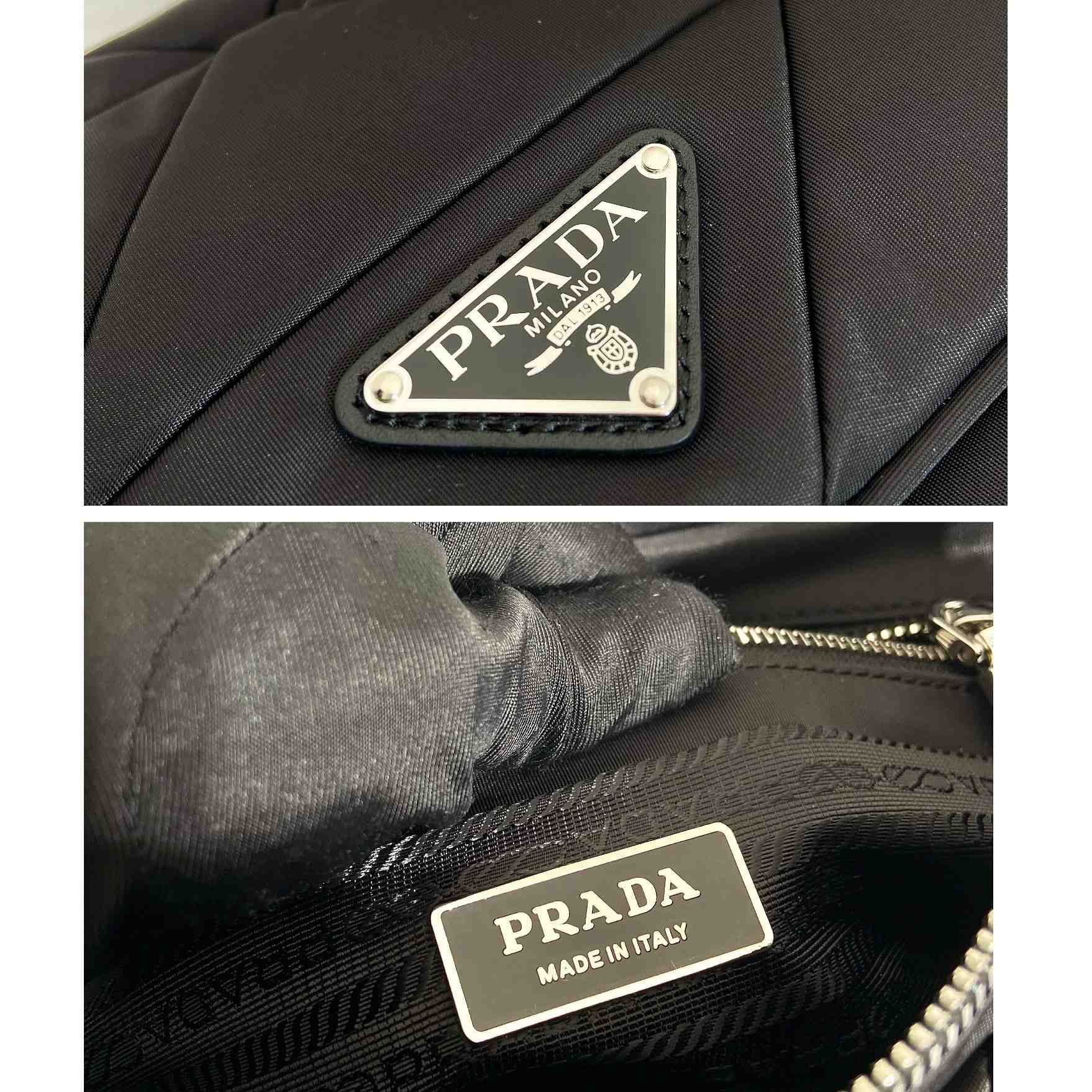 Prada Padded Re-Nylon Shoulder Bag - EUR FASHION