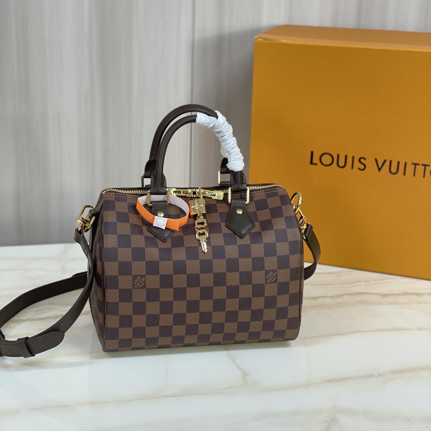 Louis Vuitton Speedy Bandouliere Bag Damier 25 - EUR FASHION