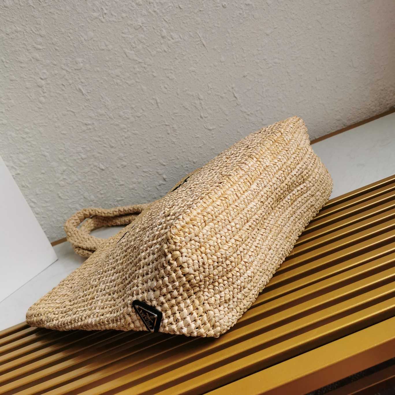 Prada Small Raffia Tote Bag - EUR FASHION