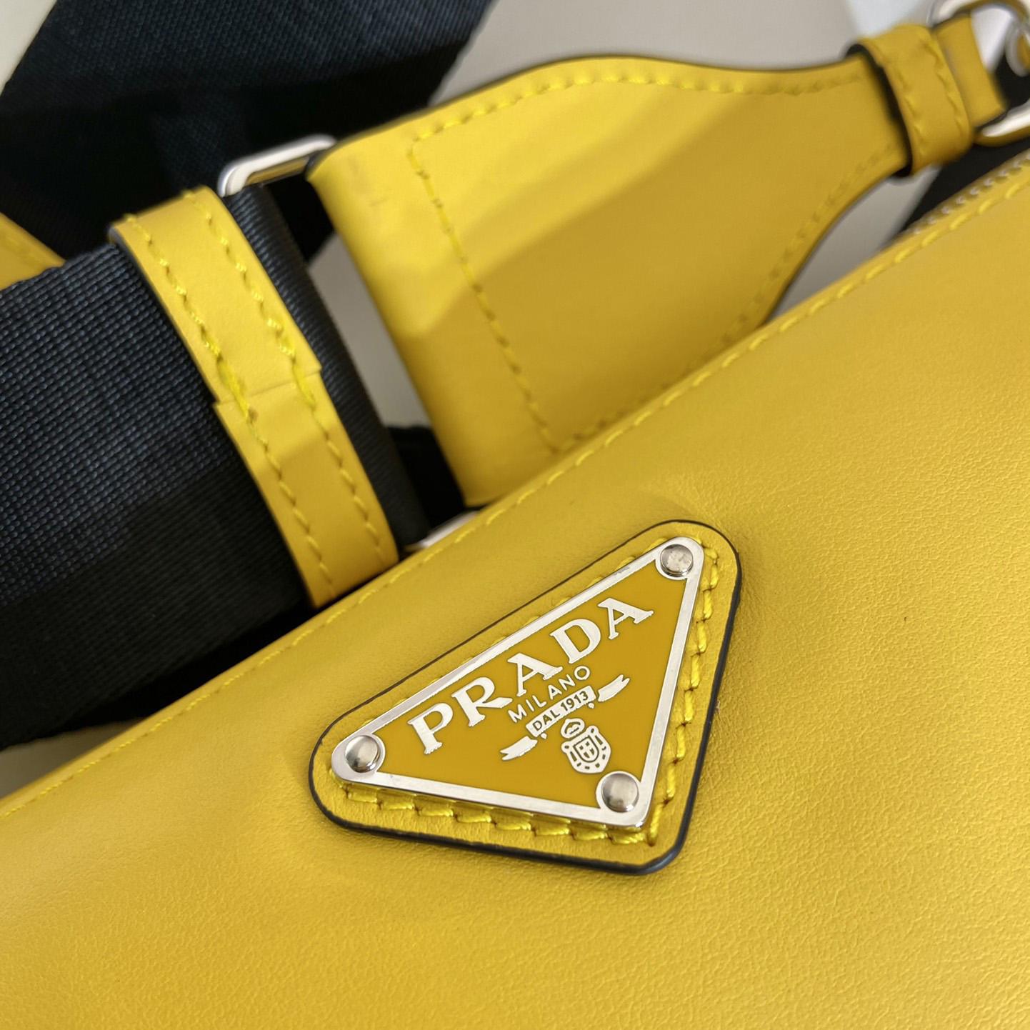 Prada Triangle Leather Bag - EUR FASHION