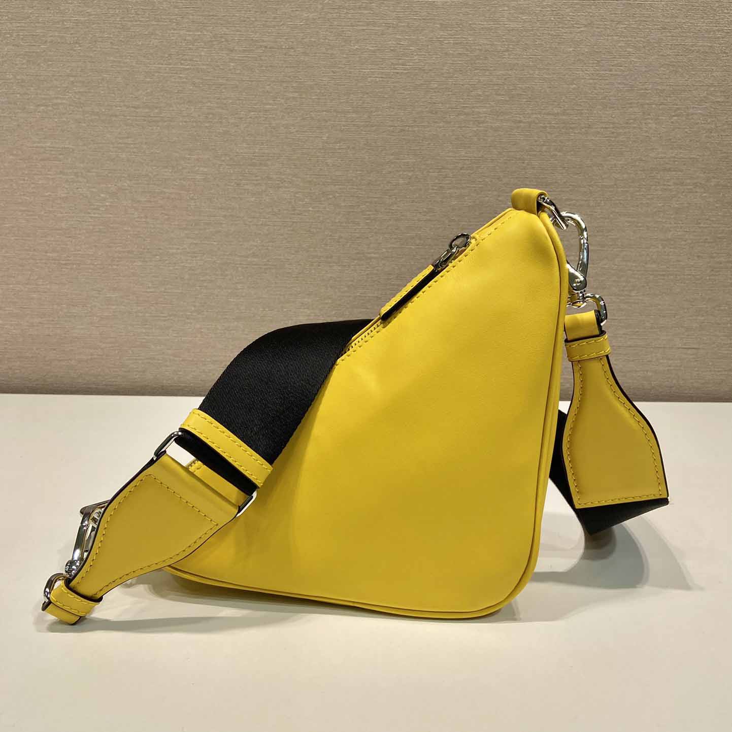 Prada Triangle Leather Bag - EUR FASHION