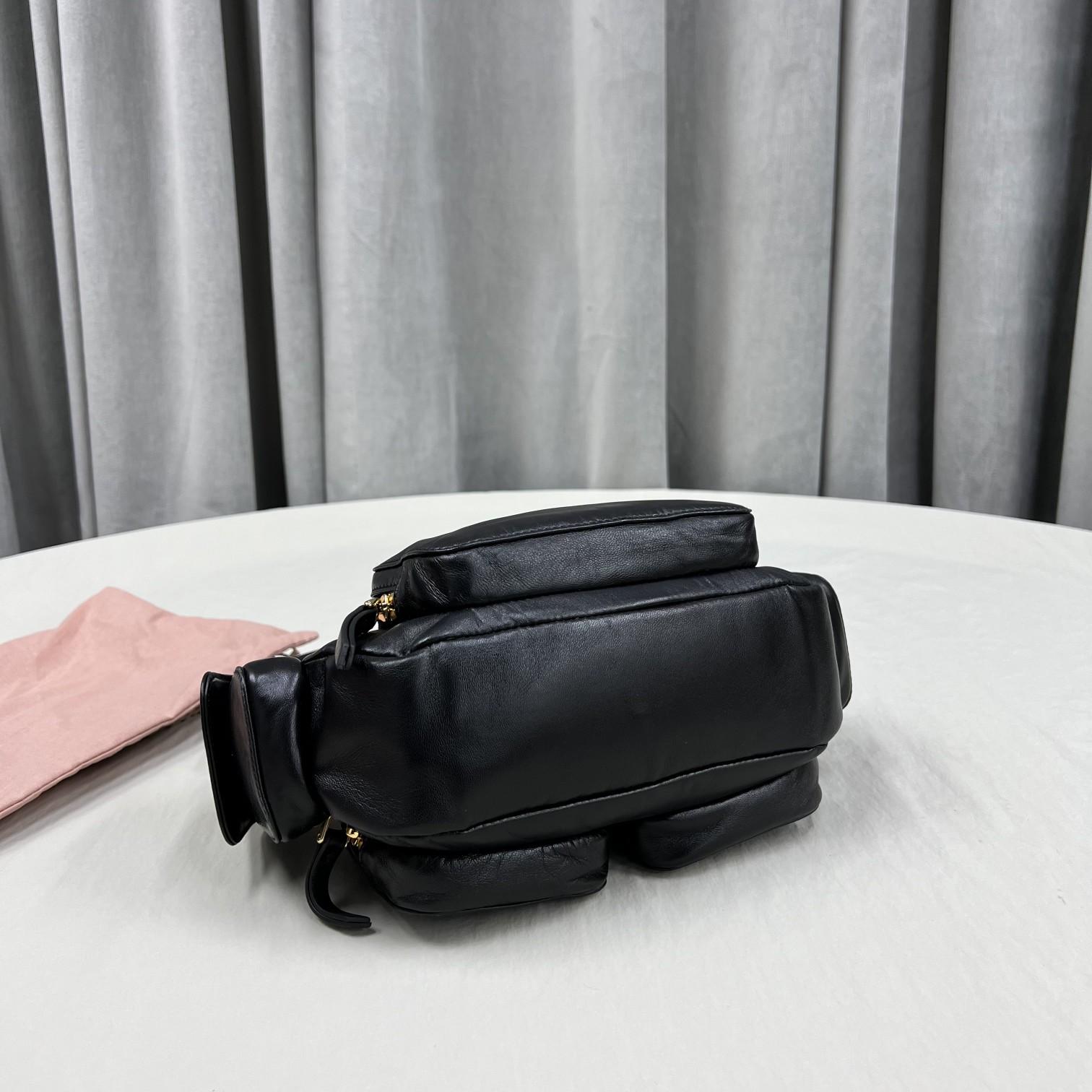 Miu Miu Nappa Leather Pocket Bag - EUR FASHION