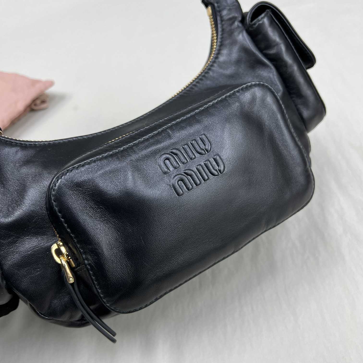 Miu Miu Nappa Leather Pocket Bag - EUR FASHION