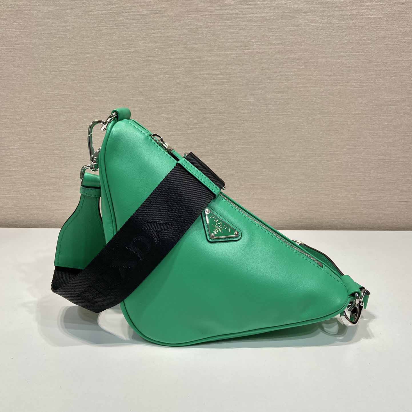 Prada Triangle Leather Bag - EUR FASHION