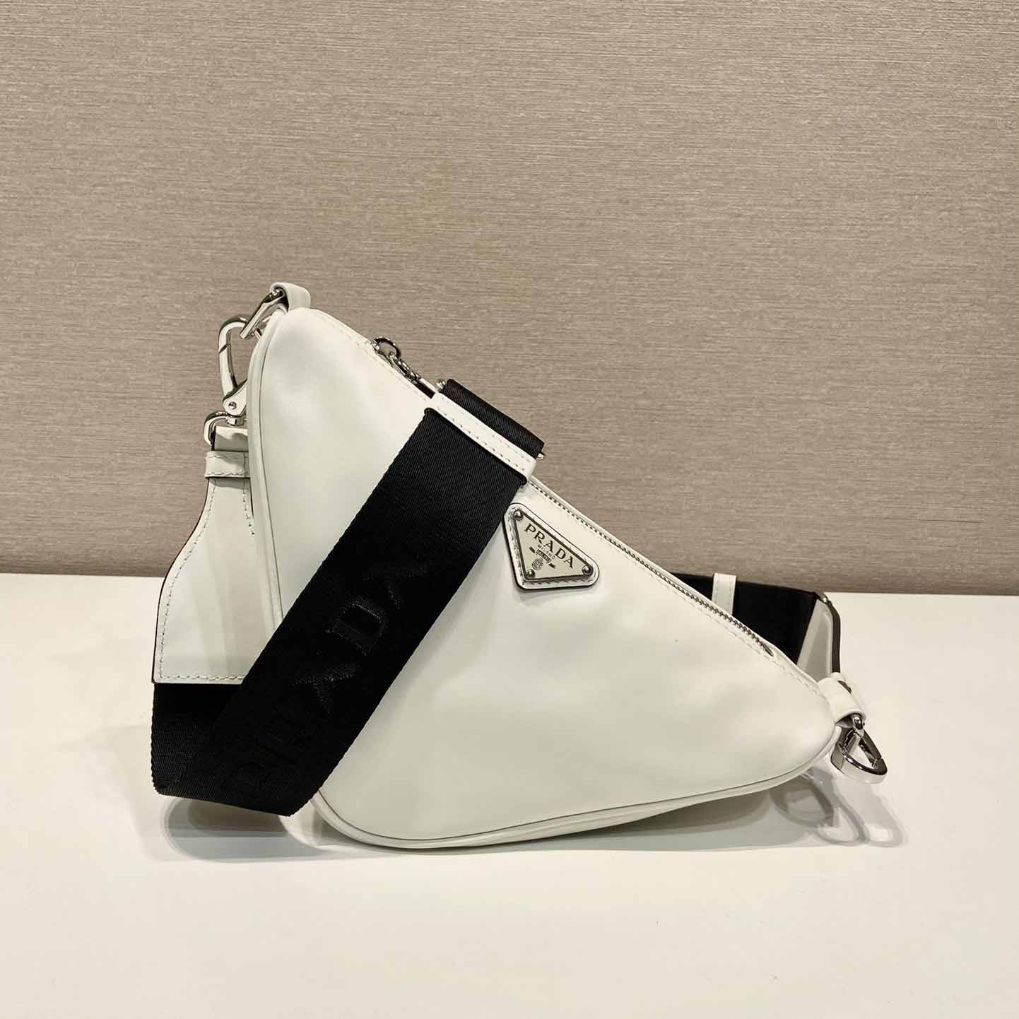 Prada Triangle Leather Bag - EUR FASHION