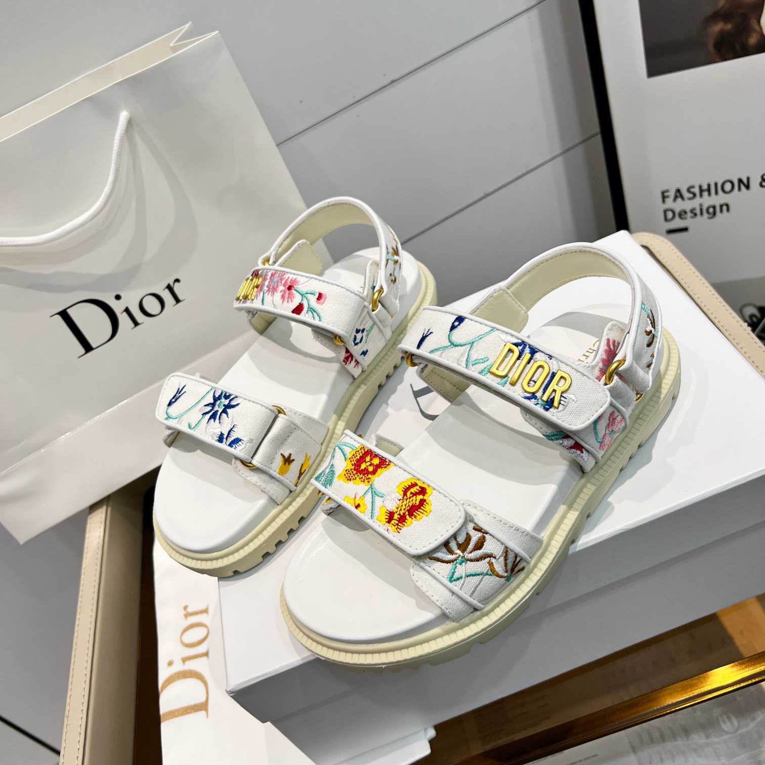 Dior Dioract Sandal - EUR FASHION