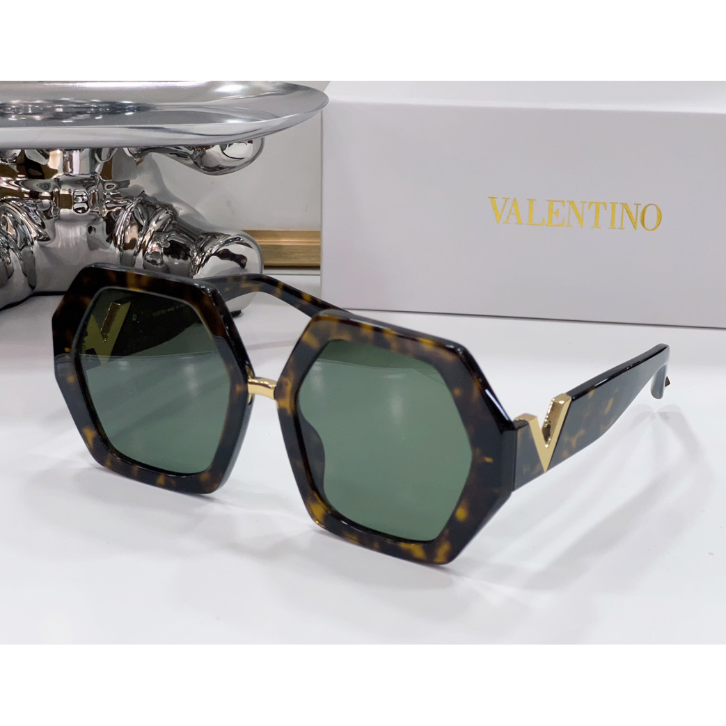 Valenti  VLOGO Hexagonal Oversized-frame Sunglasses  VA4053 - EUR FASHION