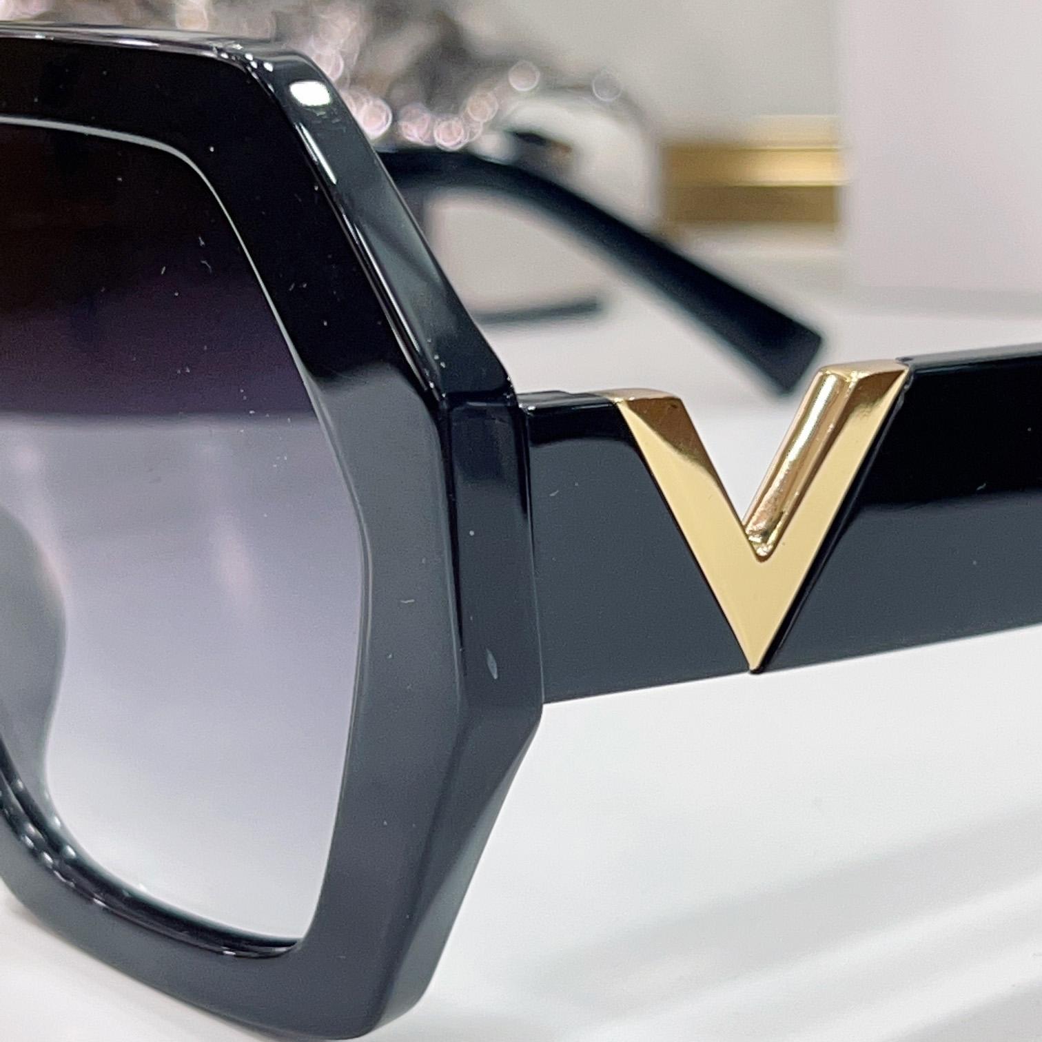 Valenti  VLOGO Hexagonal Oversized-frame Sunglasses  VA4053 - EUR FASHION