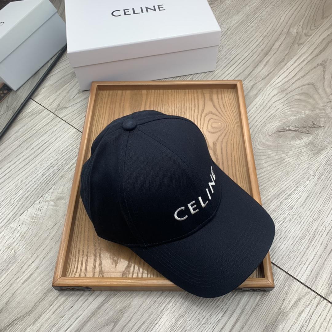 Celine Baseball Cap In Cotton - EUR FASHION