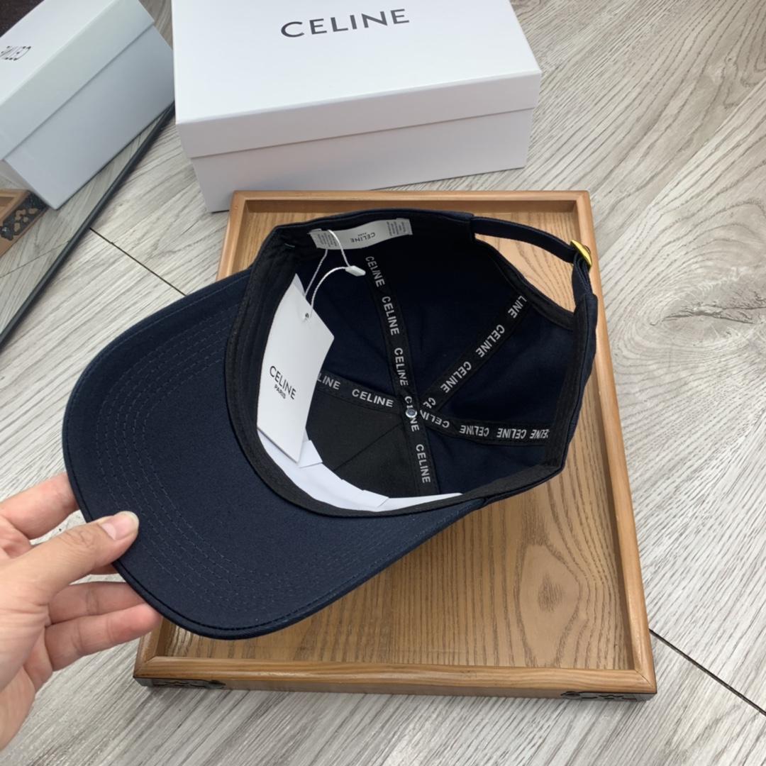 Celine Baseball Cap In Cotton - EUR FASHION