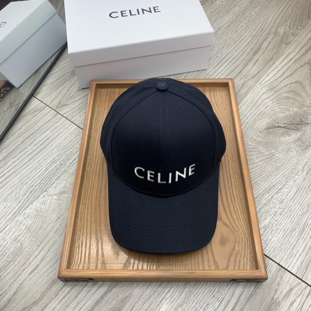 Celine Baseball Cap In Cotton - EUR FASHION