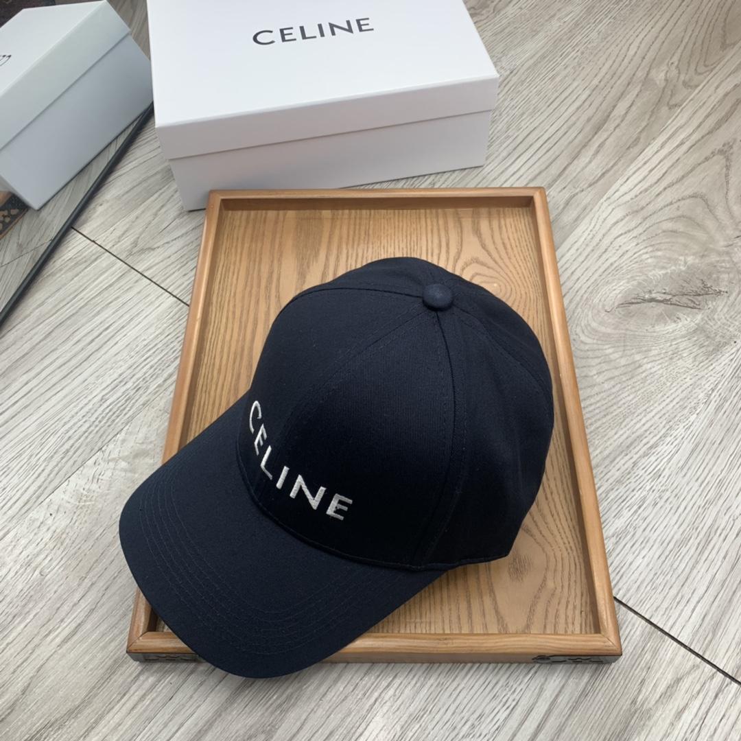 Celine Baseball Cap In Cotton - EUR FASHION