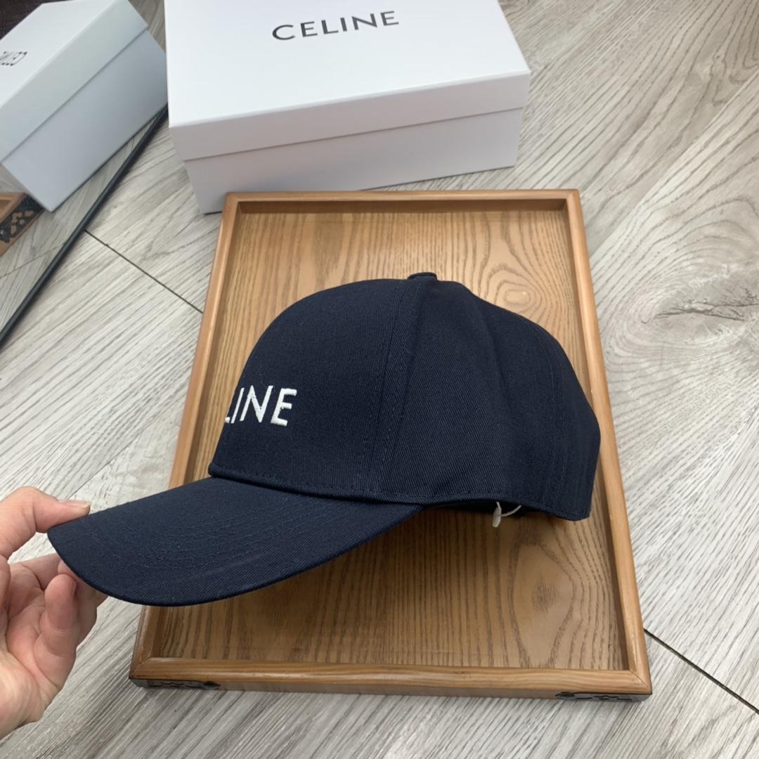 Celine Baseball Cap In Cotton - EUR FASHION