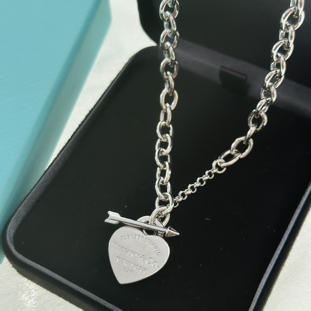 Tiffany&CO Lovestruck Heart Tag Necklace - EUR FASHION