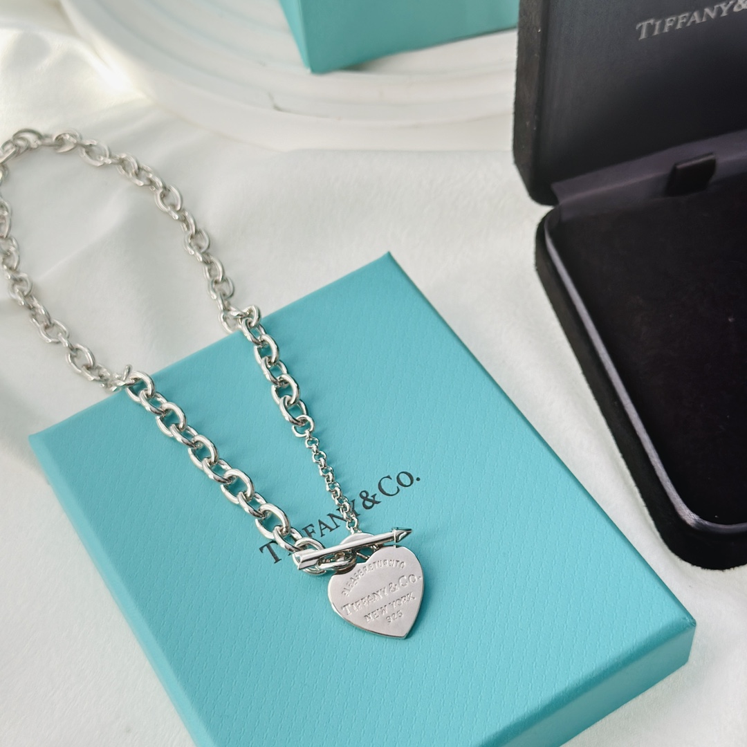 Tiffany&CO Lovestruck Heart Tag Necklace - EUR FASHION